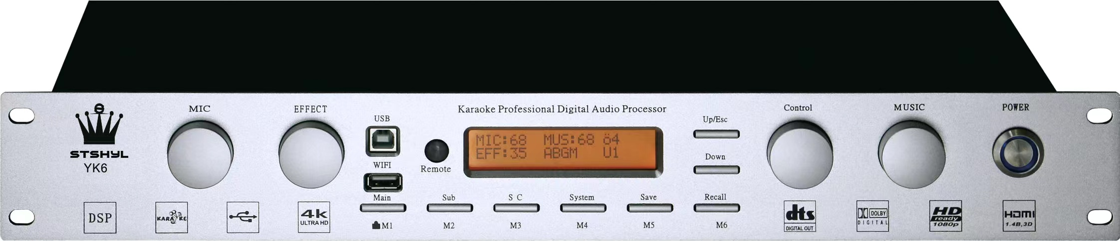 YK6 效果器+解碼器  （單價：￥3929元）